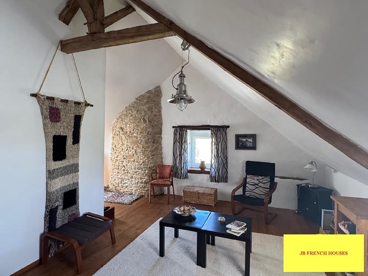 3 bed stone house for sale near Affieux