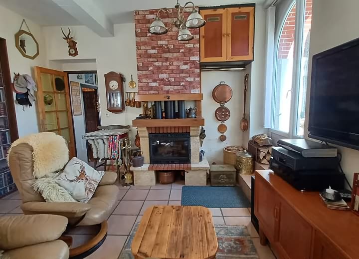 2 bed stone house for sale near Naillat